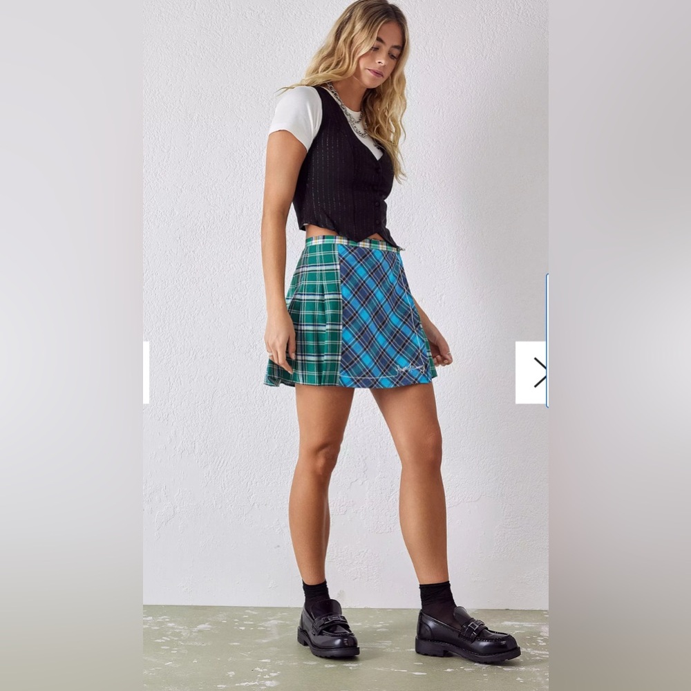 House of Sunny Womens mini skirt Victoria kilt size 2